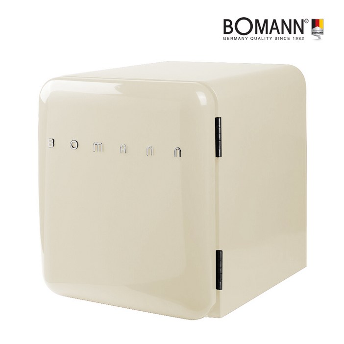 보만 레트로 원룸 미니 냉장고 KS204, 아이보리(KS2042)