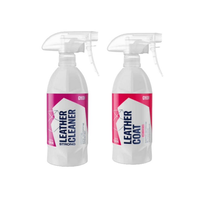 기온쿼츠 레더클리너 스트롱 500ml+레더코트 500ml