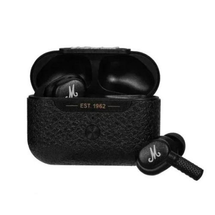 MARSHALL MOTIF ANC 정품 트루 무선 블루투스 5.2 헤드폰, 액티브 노이즈 캔슬링 헤드폰, 인이어 방수 헤드셋