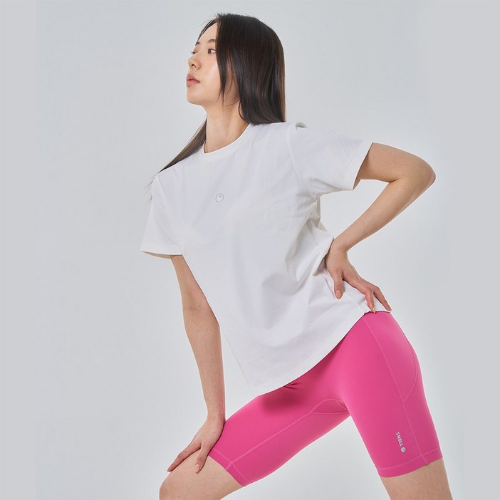 포켓 바이커 쇼츠 하이웨이스트 5부 반바지 레깅스  4 Colors