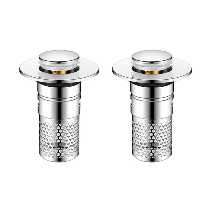 11 라이프핵 완벽차단 세면대 배수구 마개 트랩 부속품, 1세트