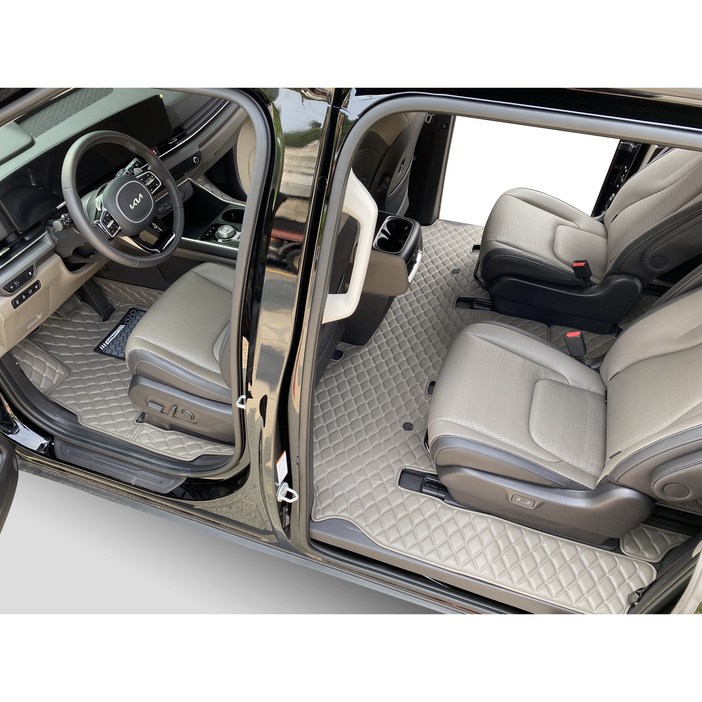 카니발 모노륨매트 5D 장판시공 효과 신형 KA4 4세대 9인승 7인승