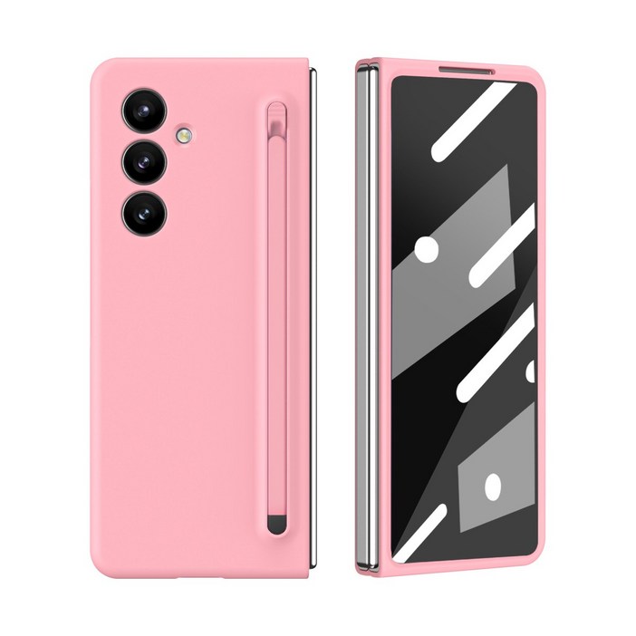 Elvo 갤럭시 Z폴드7 6 5 휴대폰 케이스 터치펜 액정보호필림