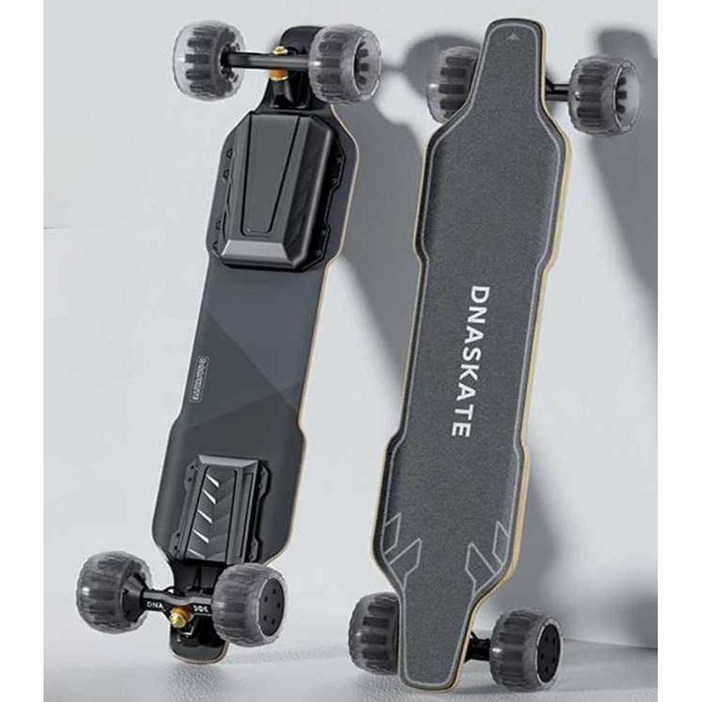 전동 스케이트보드 롱보드 오프로드 댄싱 입문용, 1개, 50KM (V4-120mm)