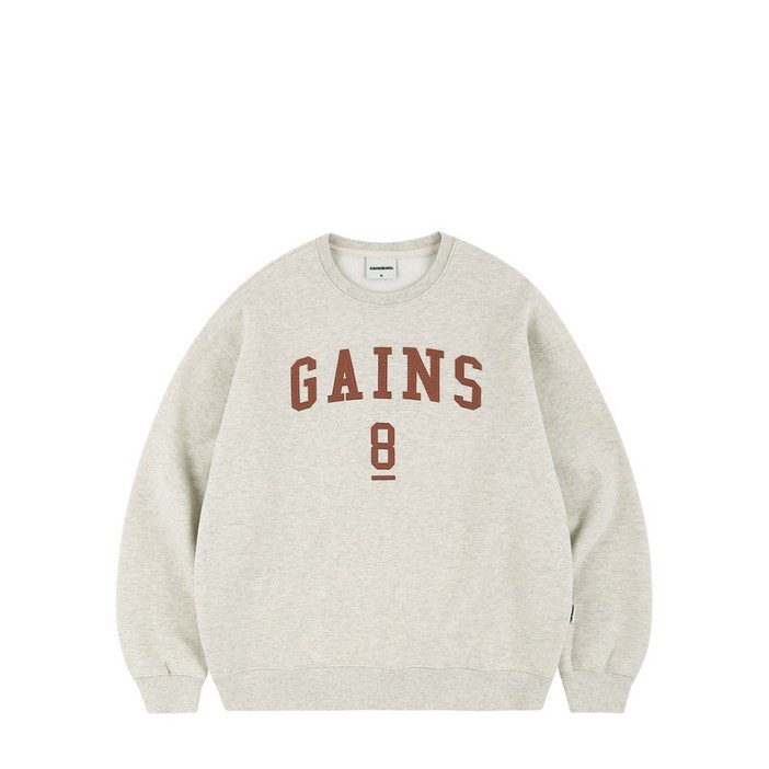 게인스보로 아플리케 리슨아치로고 맨투맨 3COLOR