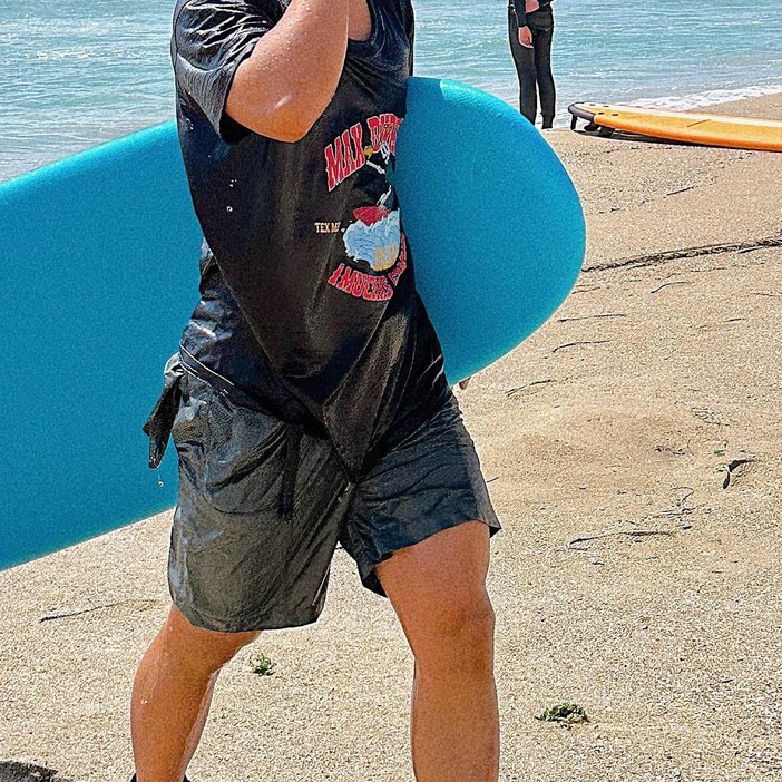 2023 SURF TACO COLLECTION  MUCHAS GRACIASStandard ver. 맥부리또 서핑타코티셔츠