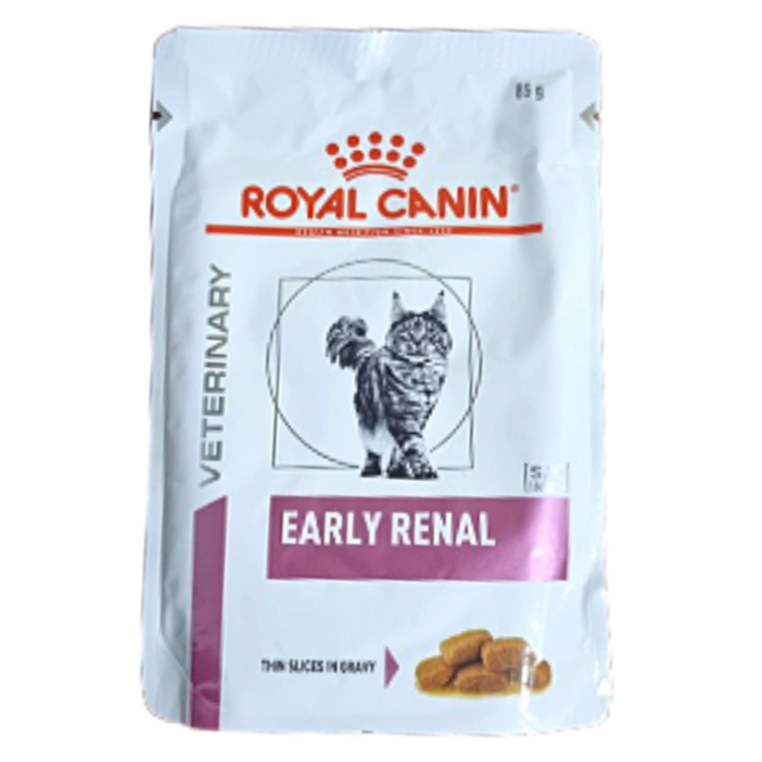 로얄캐닌 캣 고양이 얼리 레날 파우치 85g 1박스12개