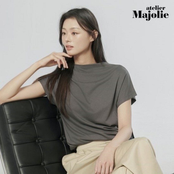아뜰리에마졸리 카울넥 드레이프 탑 4종 런칭 가격 원 646208