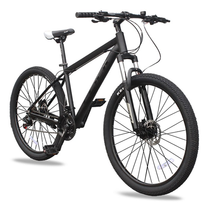 클릭 토브 27.5D 27.5인치 MTB 자전거 시마노 유압식디스크 21단, 유광블랙/완조립+사은품, 1개, 175cm