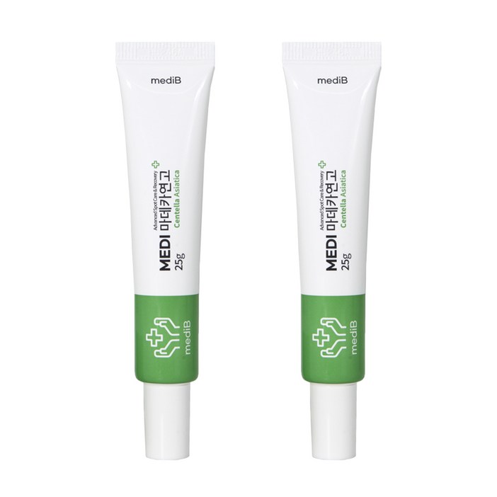 메디비 마데 케어 마데카 재생연고 레드스팟 피부 흉터 상처 색소 갈변 집중케어, 2개