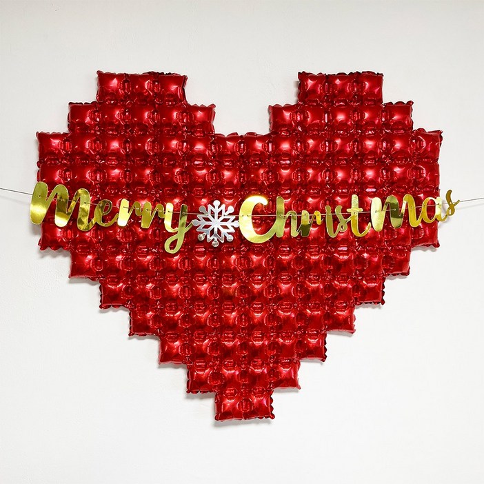 크리스마스 레드하트 풍선 가랜드 세트메리크리스마스 포토존 merry christmas 크리스마스 레드하트 풍선 가랜드 세트메리크리스마스 포토존 merry christmas