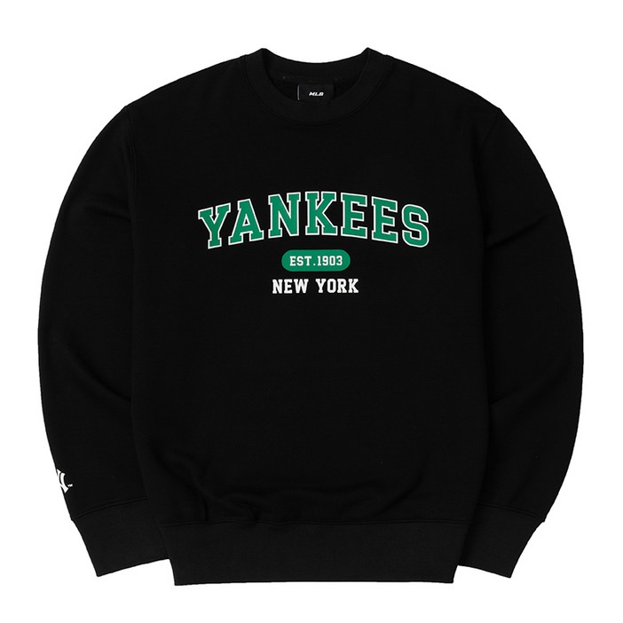 MLB 남녀공용 캐주얼 편한 맨투맨 3AMTV9244-50BKS