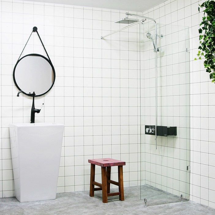 [안전강화유리/당일발송] A6마트 욕실파티션 55종 모음 DIY 쉬운설치 샤워부스