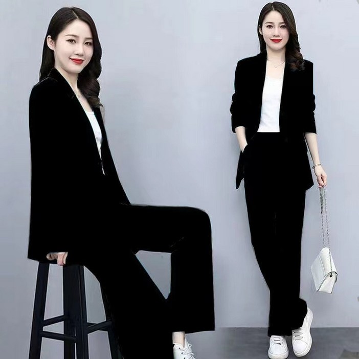 SALE-NEW 여자정장세트/봄여성상하세트/여성가을코트/여성 정장세트/여성오피스룩/여자오피스룩 /여자정장/고품질원단/폴리에스터/여성투피스세트/빅 사이즈 여성 의류/6XL