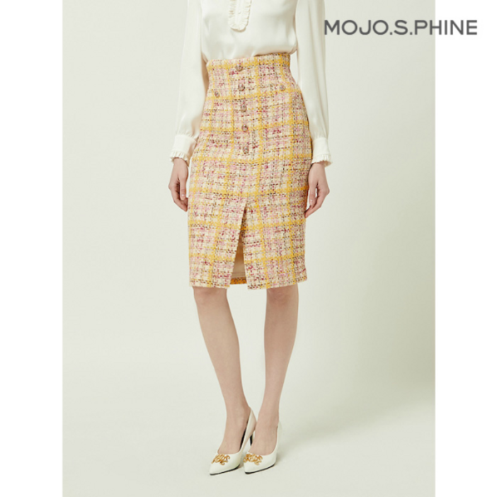 모조에스핀 팬시소재 H라인 스커트 YEJ241MSD103 2221928
