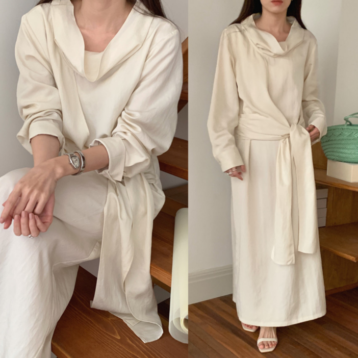 세브리 여성 가을 고급 원피스 외출용