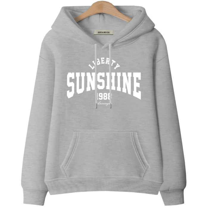 몰토벨리노 ANSANGSA 썬샤인 남녀공용 후드 티셔츠