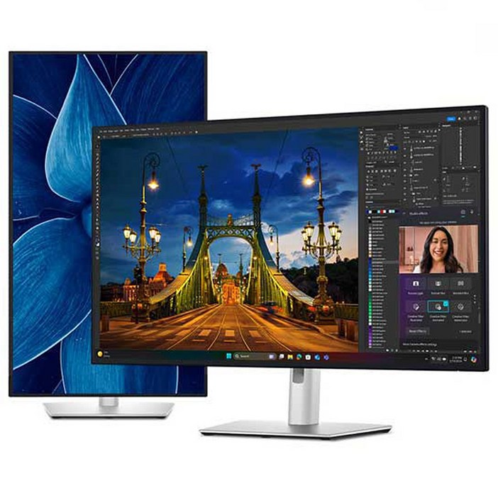 Dell 울트라샤프 신모델 120Hz 4K HDR UHD 32모니터 USBC 썬더볼트 지원, 82.1cm, DELL U3225QE