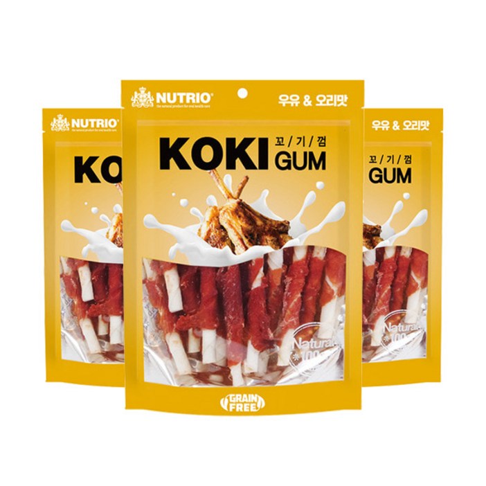 뉴트리오 꼬기껌 치킨 오리 딩고 스틱 6p, 15p, 18p 3개 묶음 애견 강아지 간식 껌, 1개, 뉴트리오 꼬기껌 오리스틱 18p 3개묶음 뉴트리오 꼬기껌 치킨 오리 딩고 스틱 6p, 15p, 18p 3개 묶음 애견 강아지 간식 껌, 1개, 뉴트리오 꼬기껌 오리스틱 18p 3개묶음