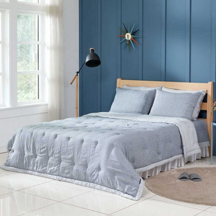 나이스필 저스트 그레이 차렵이불Snull