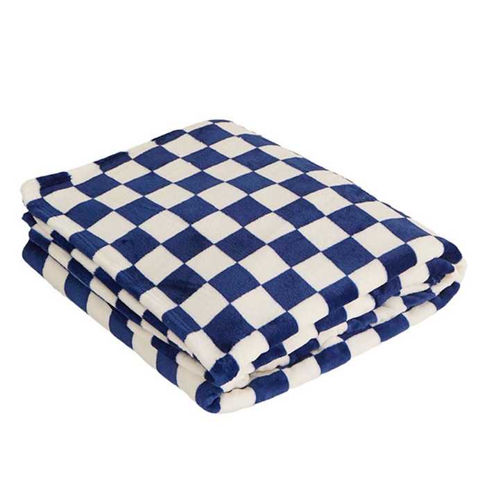 체크 플란넬 무릎담요 극세사 블랭킷 캠핑 사무실 이불