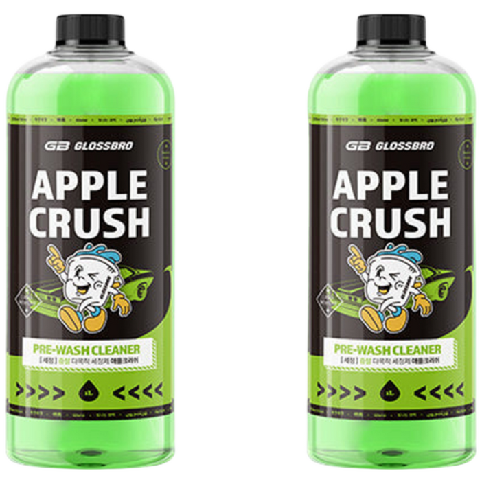 원쁠원 이벤트 글로스브로 애플크러쉬 프리워시 다목적세정제 1L