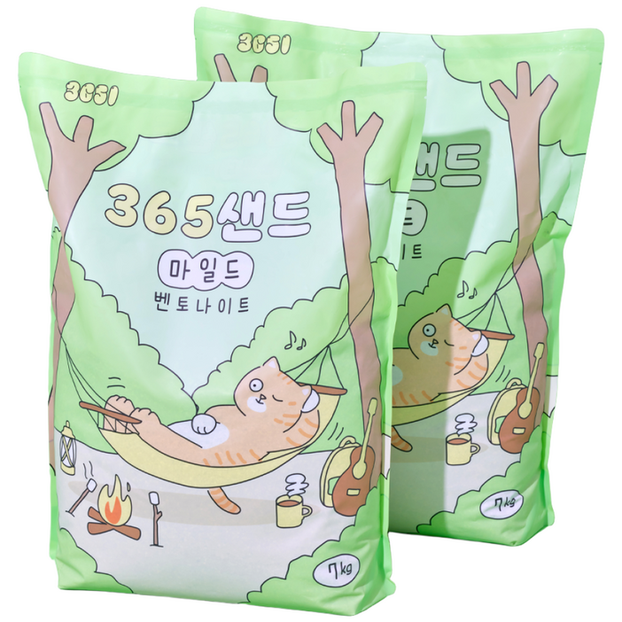 삼육오일 365샌드 마일드 고양이 벤토나이트 모래