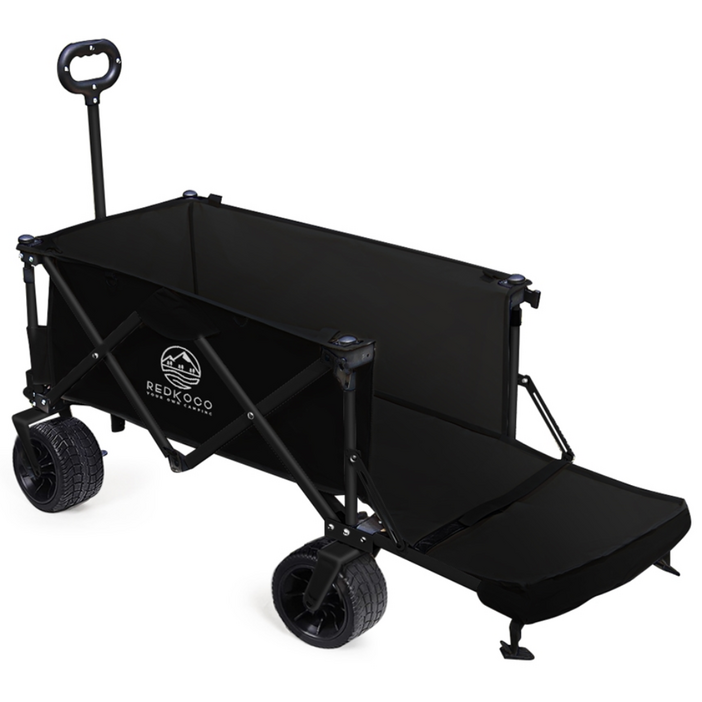 레드코코 캠핑웨건 카트 수레 뒷문오픈 광폭타이어 롱바디