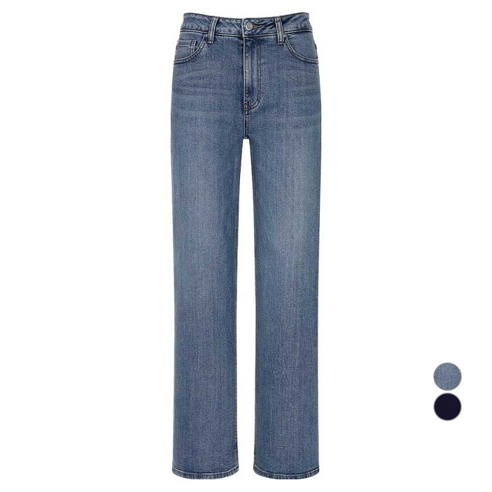 게스 여성용 베이직 와이드 팬츠 사계절용 YO3D0155