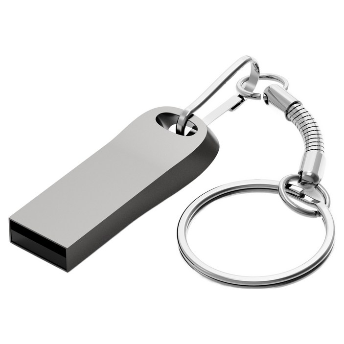 일리온 USB 메모리 카드 Matt Black  키링 세트, 1세트, 128GB
