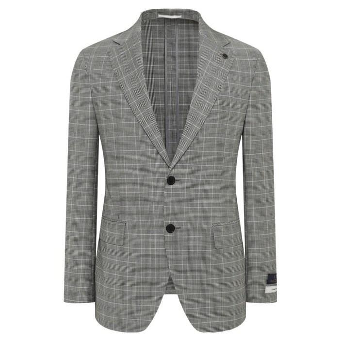 BON 남성용 카미치아 하운드 빅체크 자켓 BN3MEA268