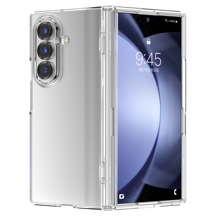 케이엠디자인 자동 힌지보호 슬림 하드 휴대폰 케이스