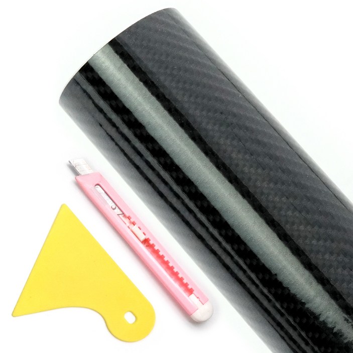 에이스피드 카본스티커 150 x 30 cm, 칼 헤라랜덤 발송, 6D카본 하이그로시, 1세트