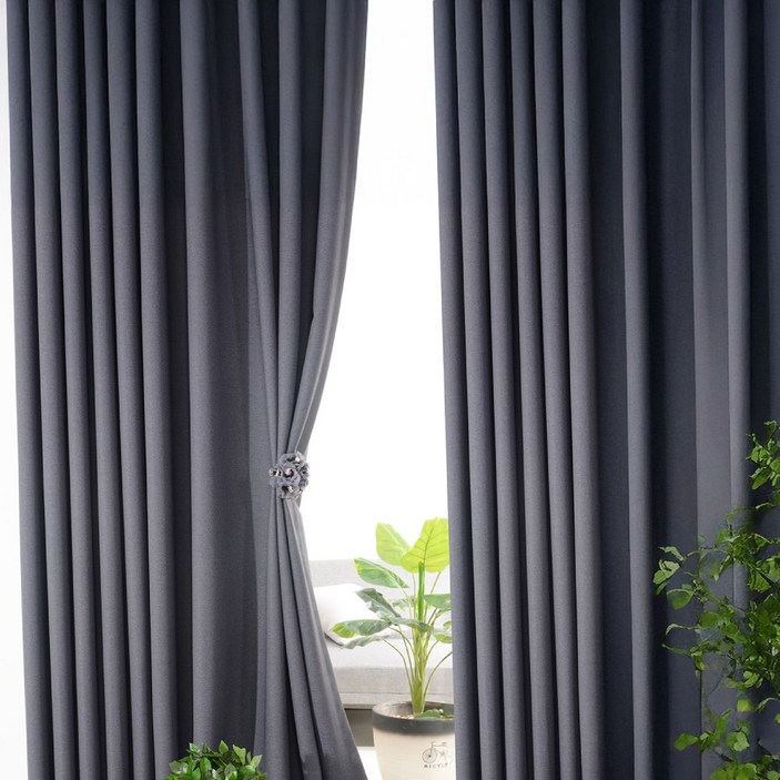 로얄클래스 암막 커튼 1세트 600x230 (300x230 2장) 인테리어 커튼