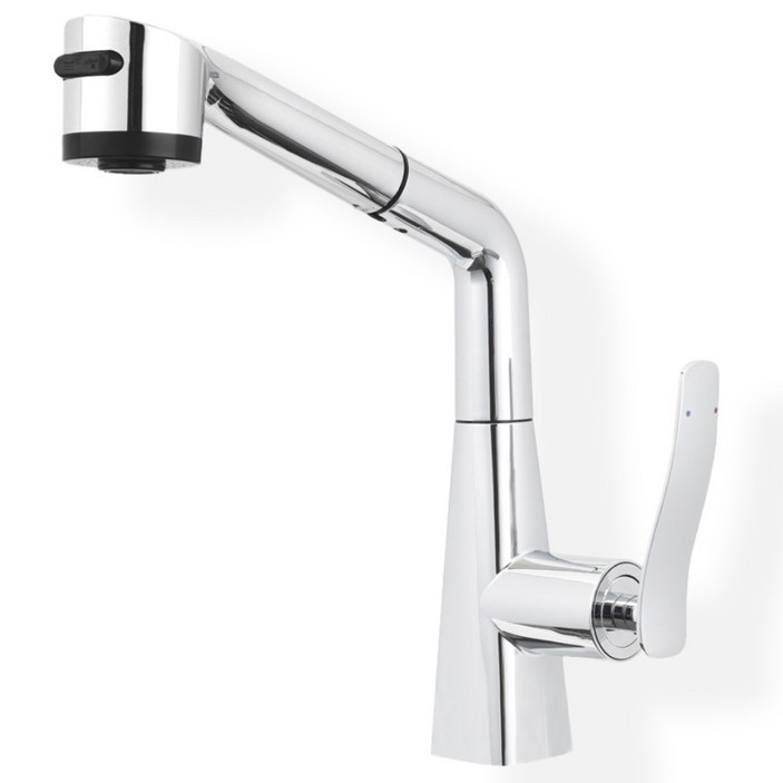 비욘드퍼니싱 국산 원홀 싱크대 주방수전, 1세트