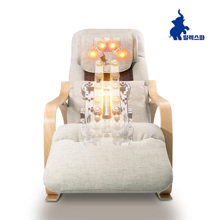 릴렉스파 안마의자 전신 마사지 흔들의자 1인용 소파