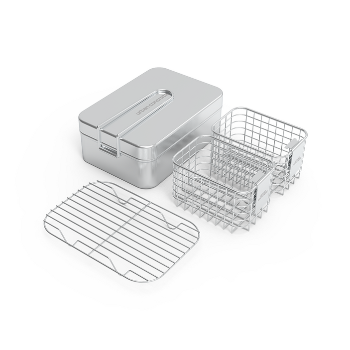 어반콘크리트 캠핑 반합 튀김기, 코펠 (2구), 반합 튀김기 2구, 1개