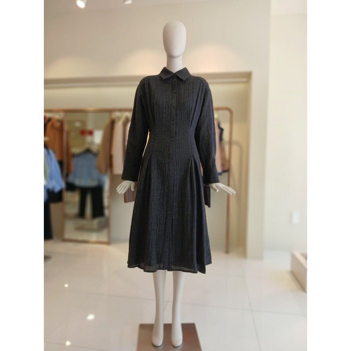 CC콜렉트 [여주점] 씨씨콜렉트 울거즈셔츠형원피스C234mse033