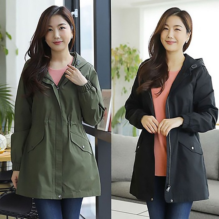 다미웨어 - 여성   봄 가을 야상 /사파리점퍼                국내생산  당일발송