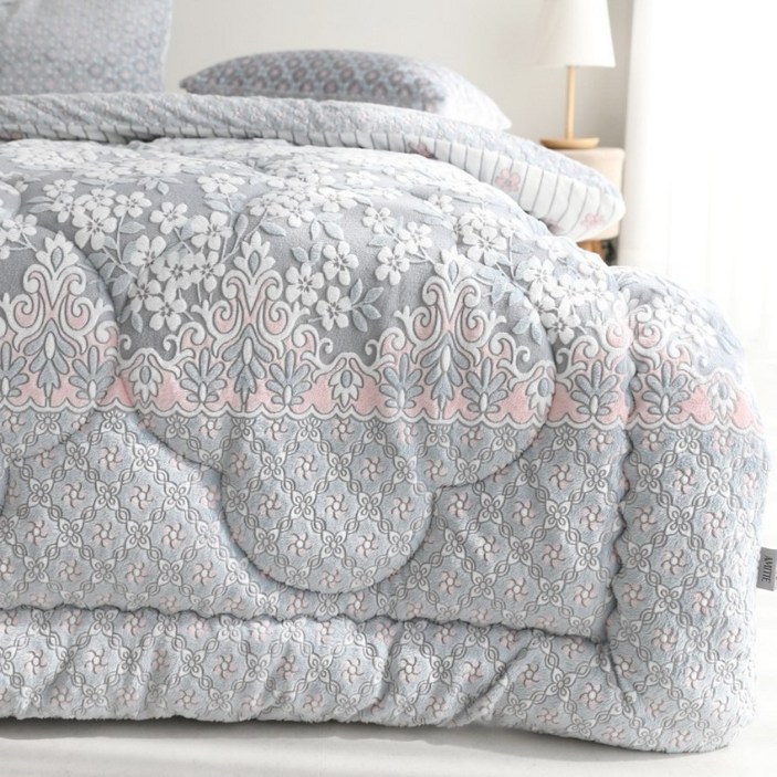 프리미엄 초극세사 아미 극세사 차렵이불 퀸싱글세트단품