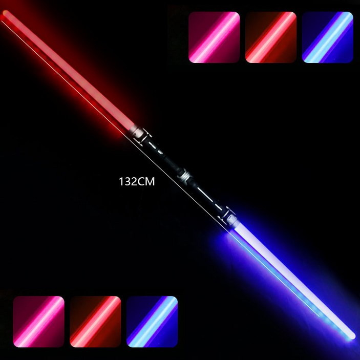 스타워즈 광선검 장난감 칼 LED 레이저 검 야광검 132cm 110cm