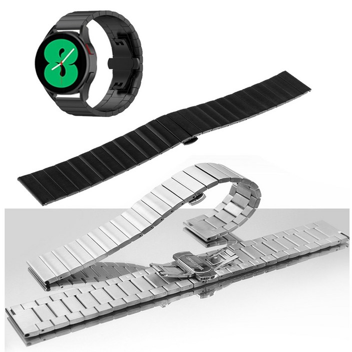SM-R810/815/800/805 갤럭시워치 42MM 46MM 고급 신형 메탈 시계줄 스트랩 밴드