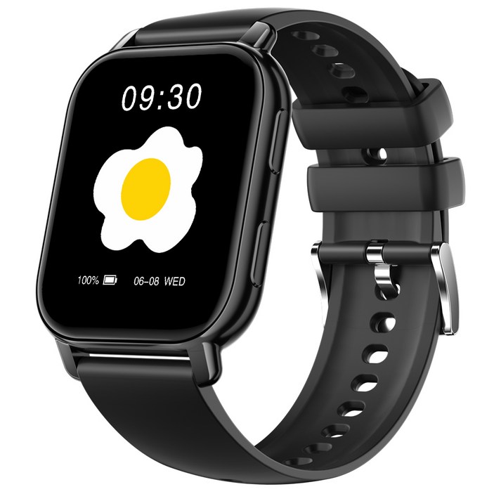 WAPIK 통화가능 블루투스 스마트워치 P5S 1.85인치 22mm, 블랙, 4.7cm, GPS 블루투스 WAPIK 통화가능 블루투스 스마트워치 P5S 1.85인치 22mm, 블랙, 4.7cm, GPS 블루투스