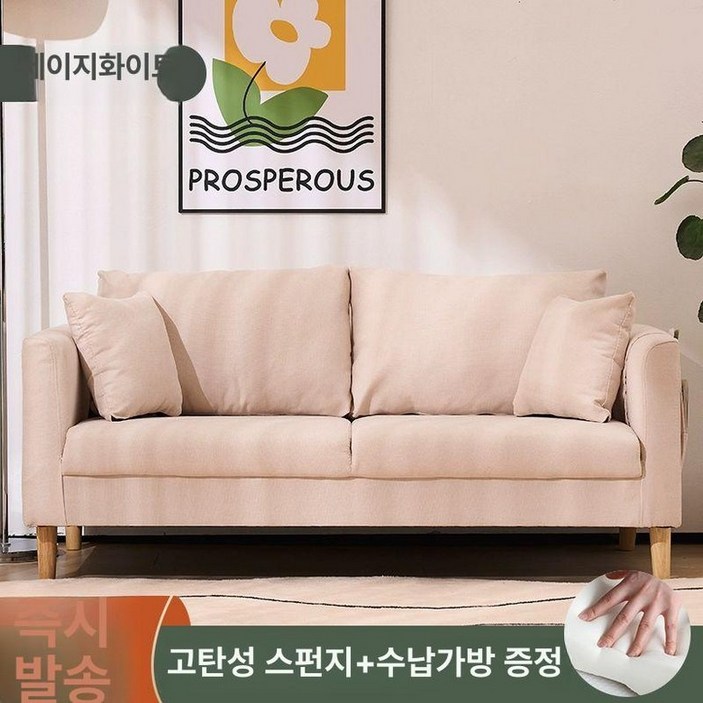 2인용 미니쇼파 1인용 일인 원룸 인테리어 작은집쇼파