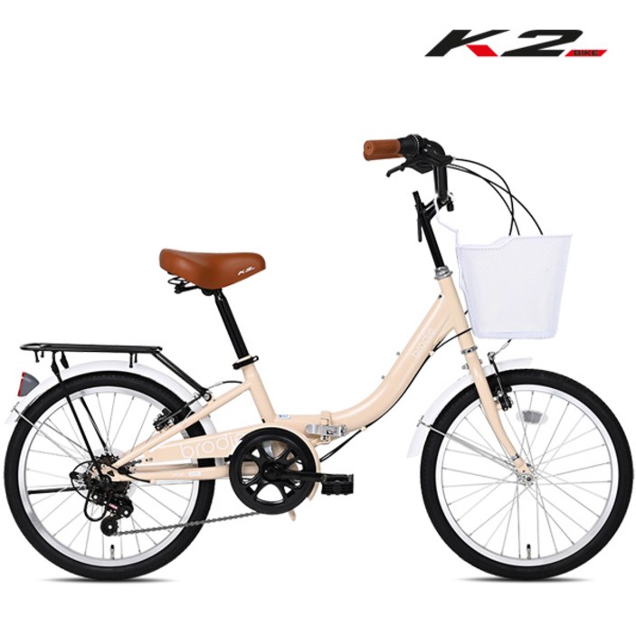 2025 케이투바이크 미니벨로 가족형 접이식자전거 브로디20인치 7단