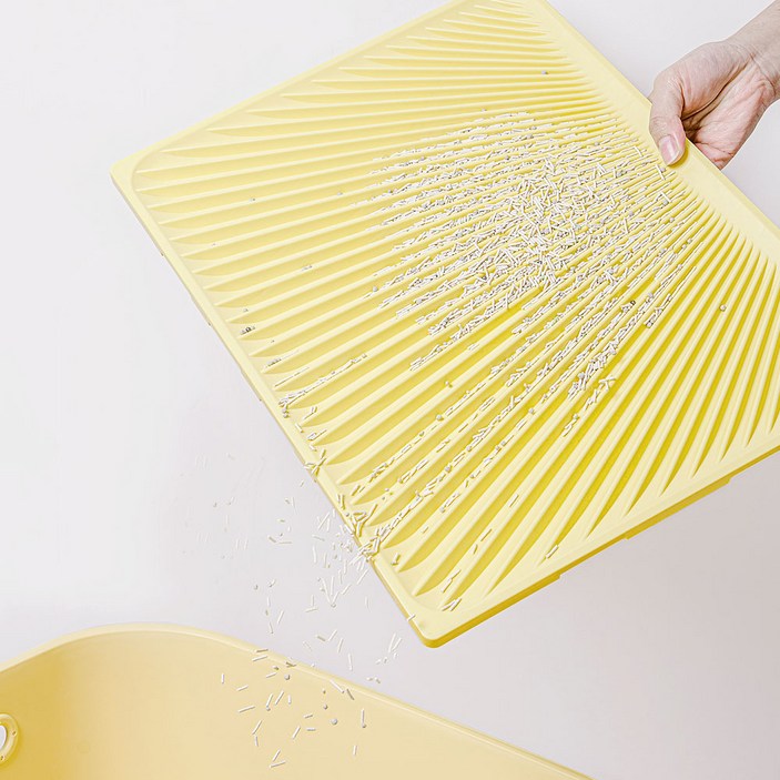 망고 고양이 사막화 방지 매트 화장실 모래 발판 확장가능, 1개, MF-917 모래 매트