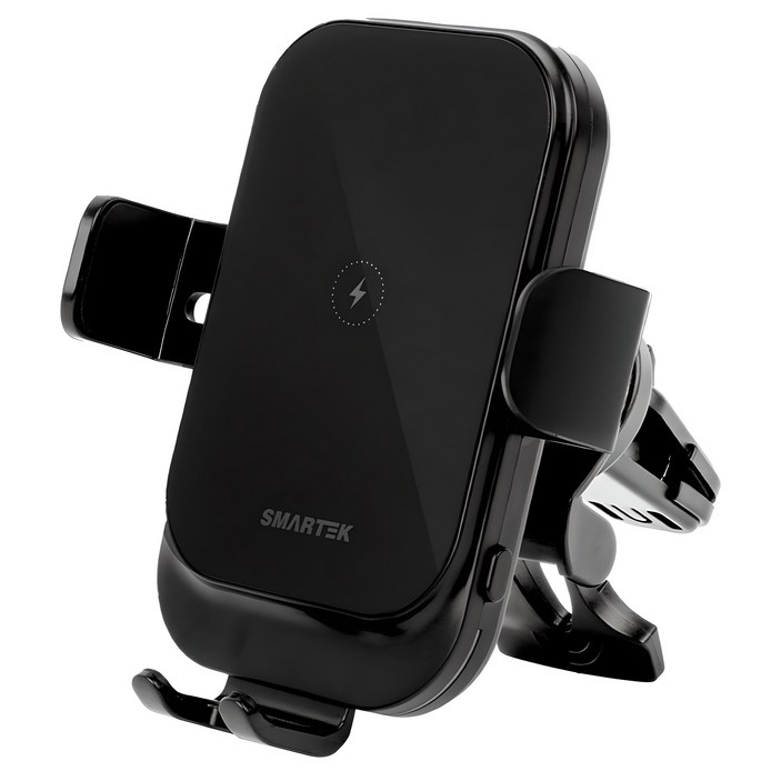스마텍 차량용 무선 고속 충전거치대, 블랙, STCD350