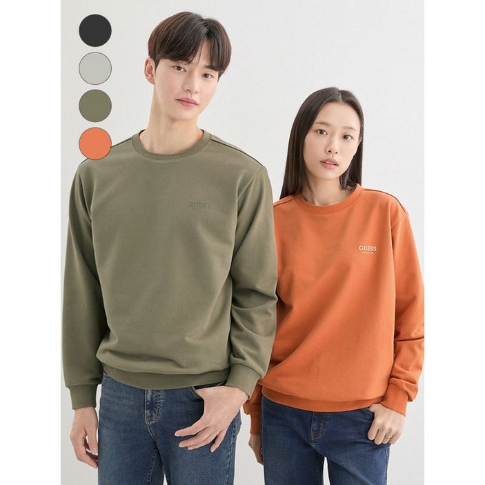 ON 유니 필름 일자로고 맨투맨 NP3KE404