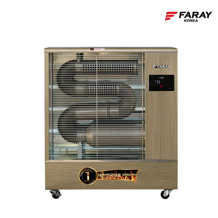 화레이 전기 돈풍기 FNEH-1200F 공업용 업소용 튜브 히터 산업용 난방기 난로, 단일상품