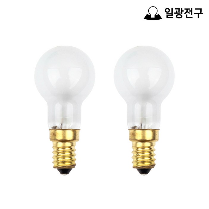 일광 미니크립톤 전구 불투명 60W E14